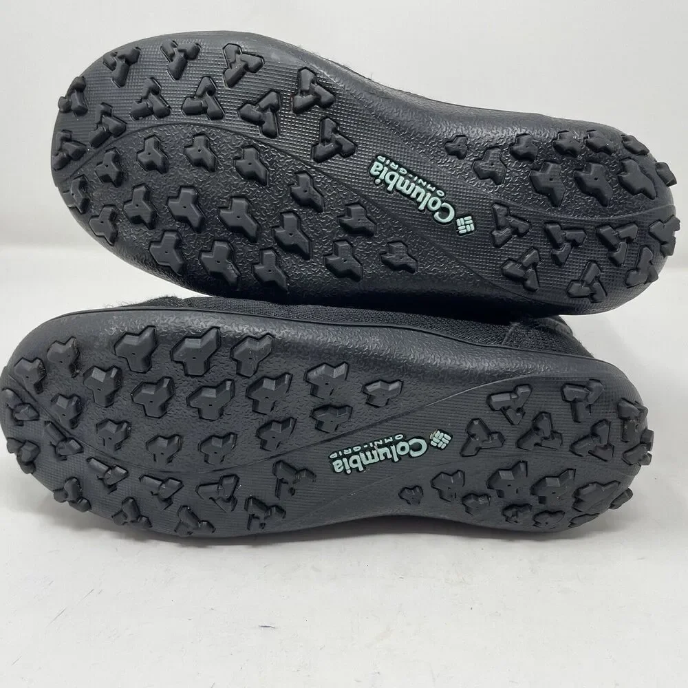 Columbia Youth Unisex Minx Mid III Waterproof Omni-Heat Black/Iceberg Size 3